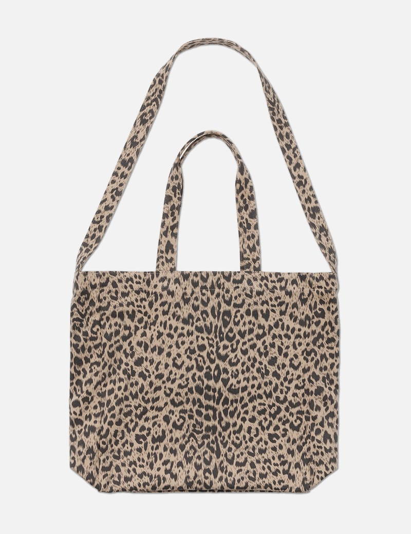 DEINET YEONJUN GGUM X DEINET Big Eco Bag - ヒョウ柄の韓国製ビッグ