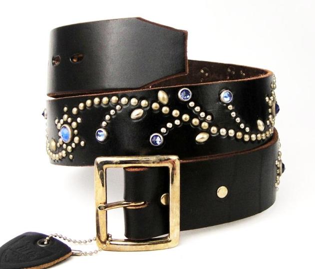 正規取扱HTC #585 Flower Silver Studs Belt(フラワーシルバースタッズ
