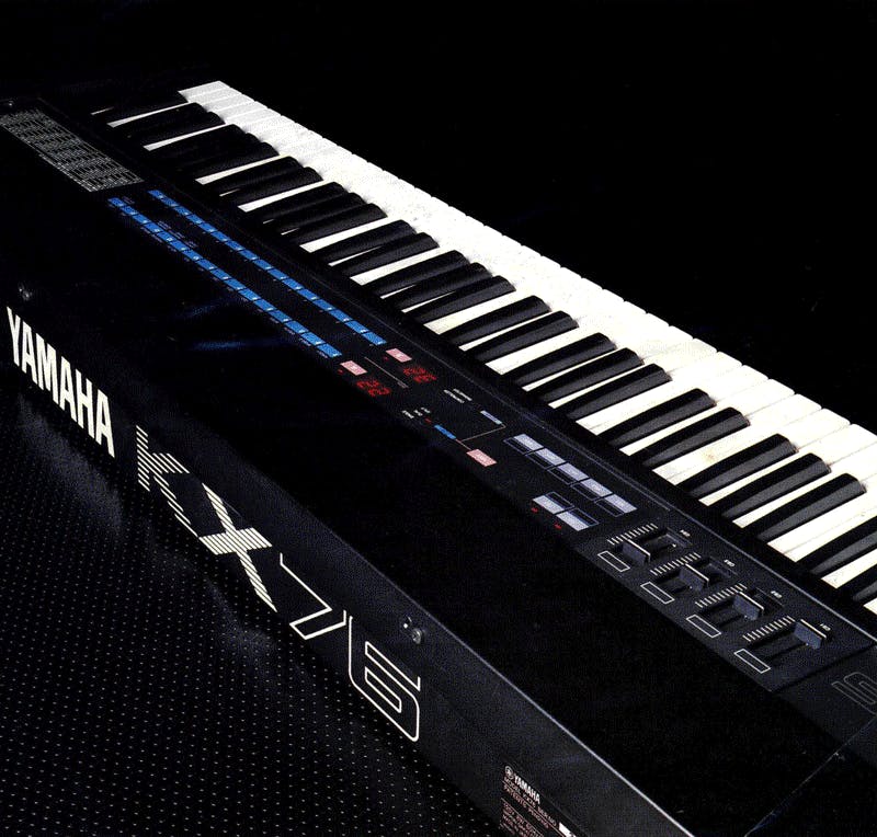 Yamaha KX76 | Controllers | Yamaha black boxes online archive