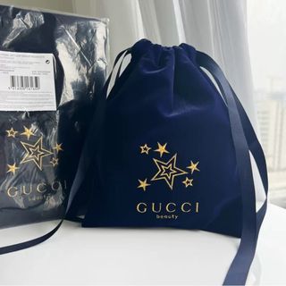GUCCI - 新品未使用 GUCCI グッチ ノベルティ 巾着 ポーチの通販 by
