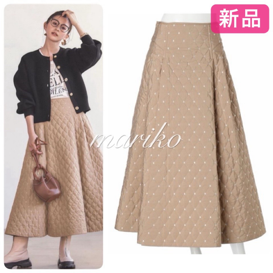 JUSGLITTY - 【新品】ジャスグリッティー キルティングスカート