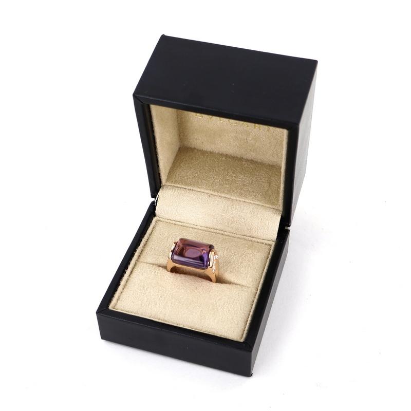 BVLGARI（ブルガリ） ミューザ リング 18金 12号 K18PG ピンクゴールド