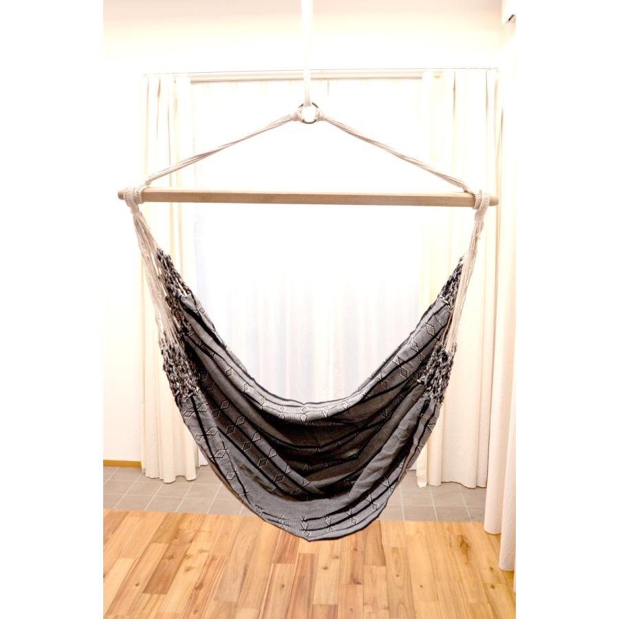 チェアハンモック ハンモックチェア 黒系 ブラック CLCH-5