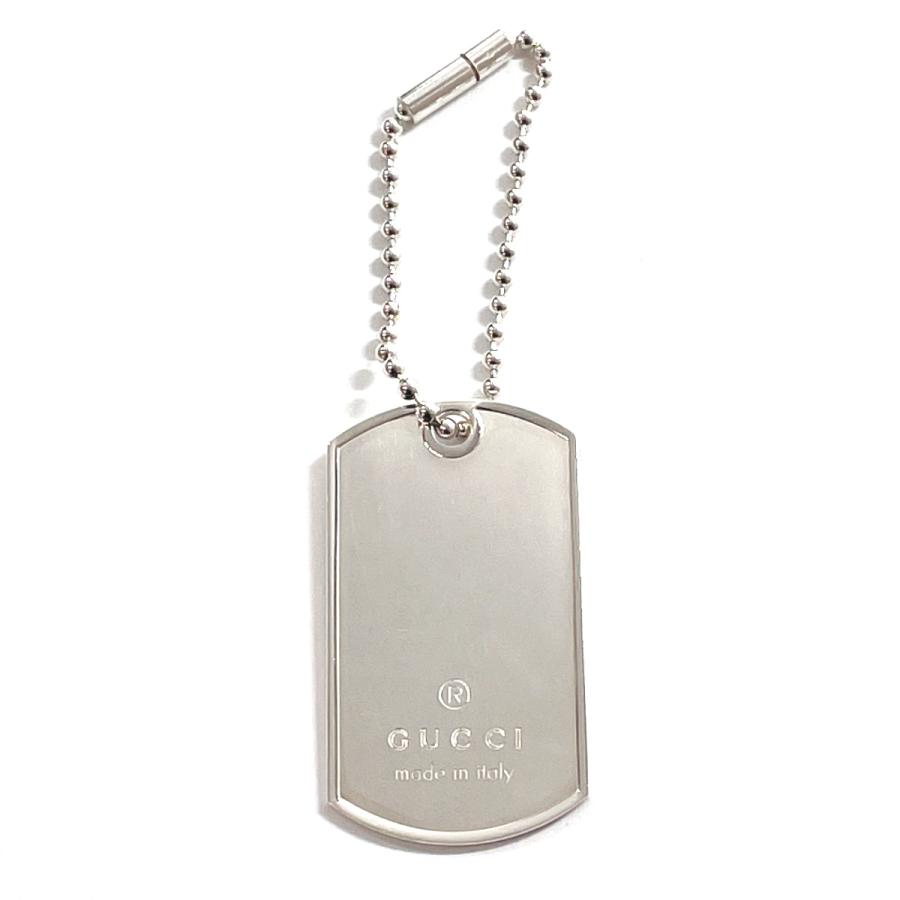 GUCCI（グッチ） キーホルダー ドックタグ シルバー925 シルバー