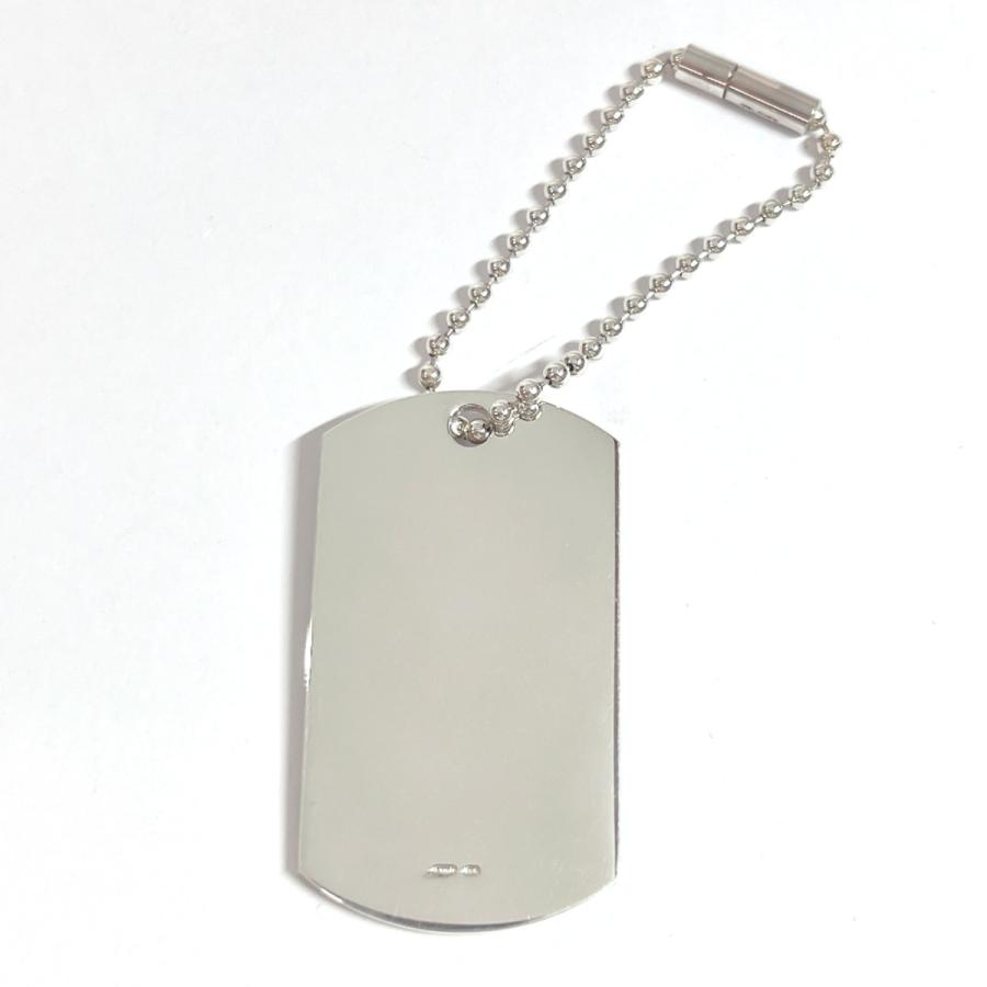 GUCCI（グッチ） キーホルダー ドックタグ シルバー925 シルバー