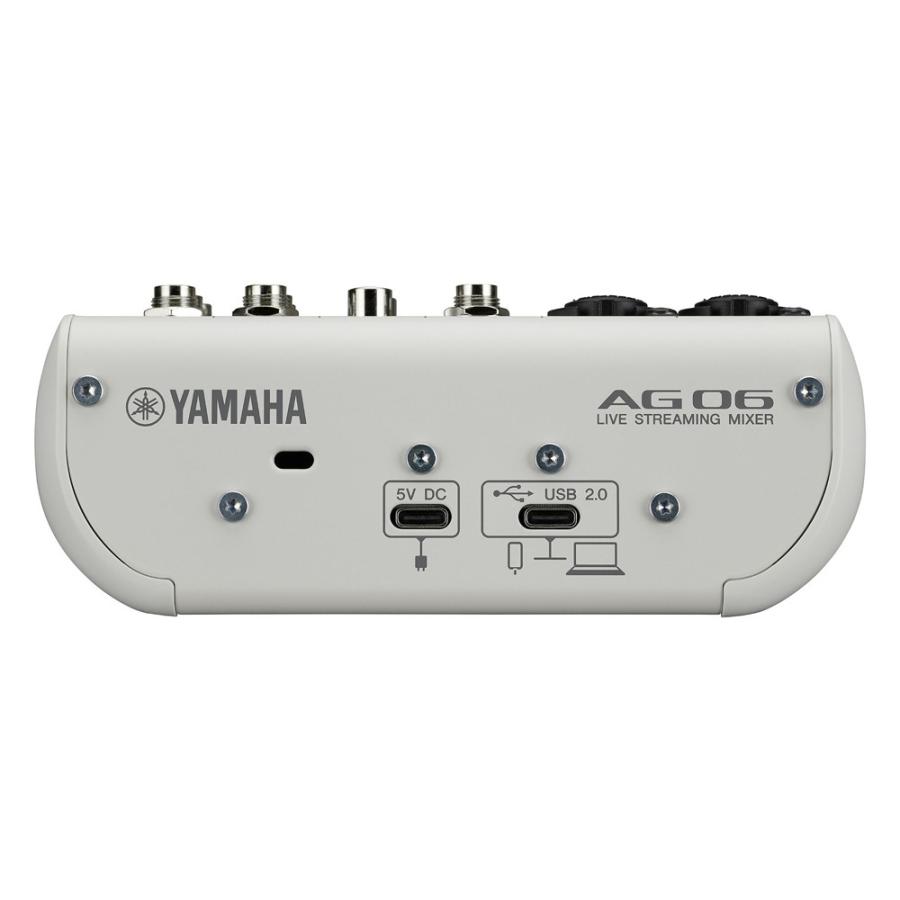 YAMAHA（ヤマハ） AG06 mk2 W (Lightning iPhone接続ケーブルセット