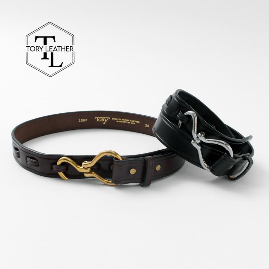 TORY LEATHER（トリーレザー） フーフピック ベルト 幅30mm / メンズ