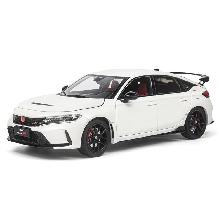 Paudi 1/18 ホンダ シビック タイプR FL5 2023 ホワイト 開閉 Honda