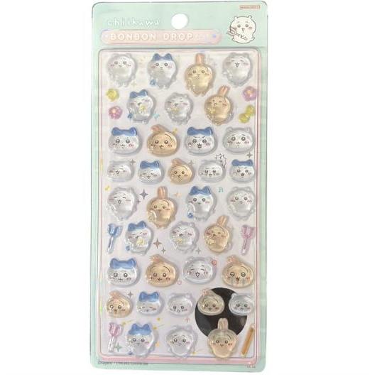 3匹 ちいかわ シール 正規品 ちいかわ × ハチワレ うさぎ ボンボン