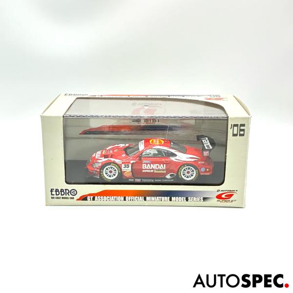 エブロ ミニカー EBBRO 1/43 SUPER GT 500 BANDAI DIREZZA SC430 RED