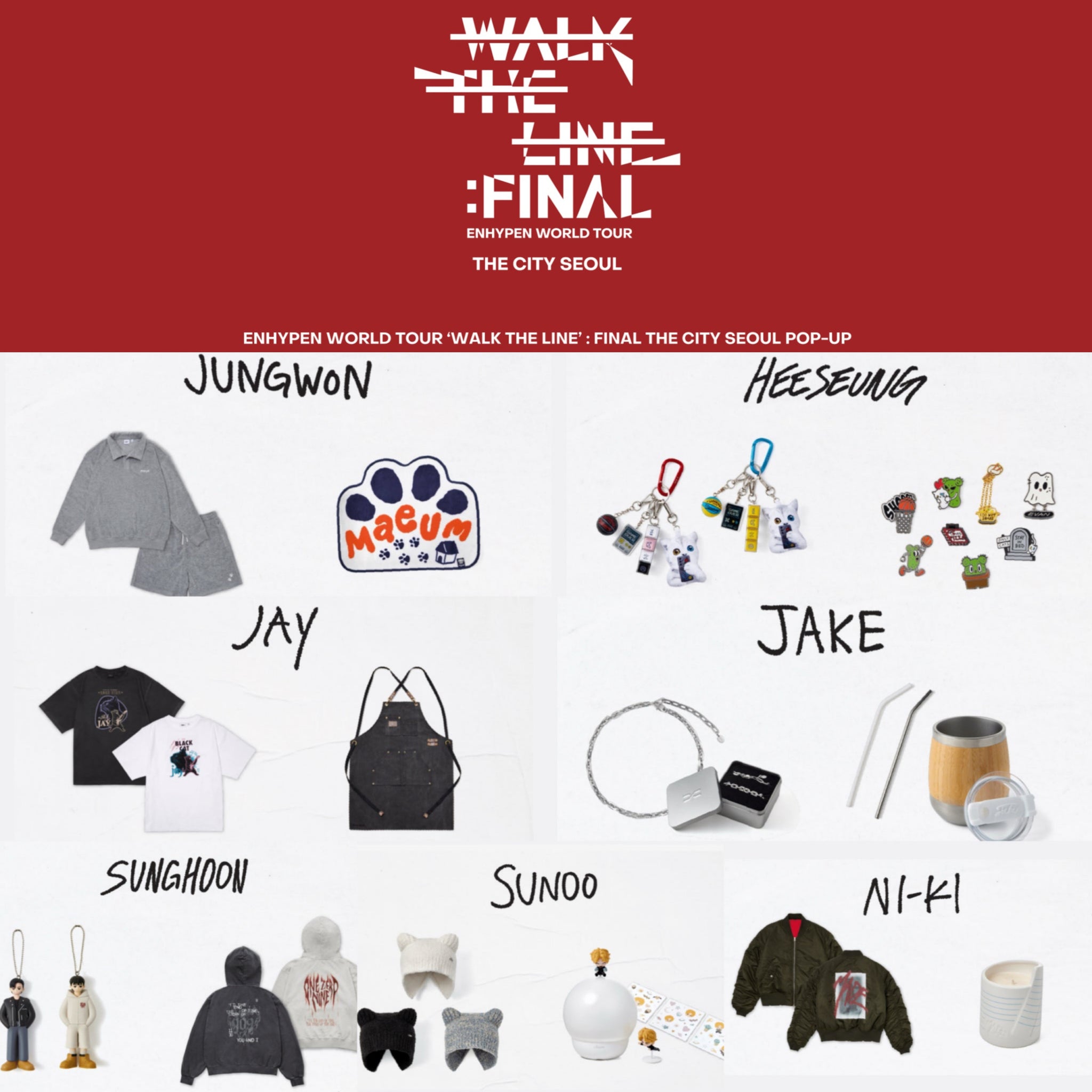 ENHYPEN - WALK THE LINE : FINAL ENHYPEN World Tour The City SEOUL