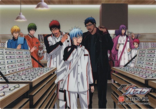 赤司征十郎／洛山高校モデル】黒子のバスケ x jinsメガネの第1弾希少