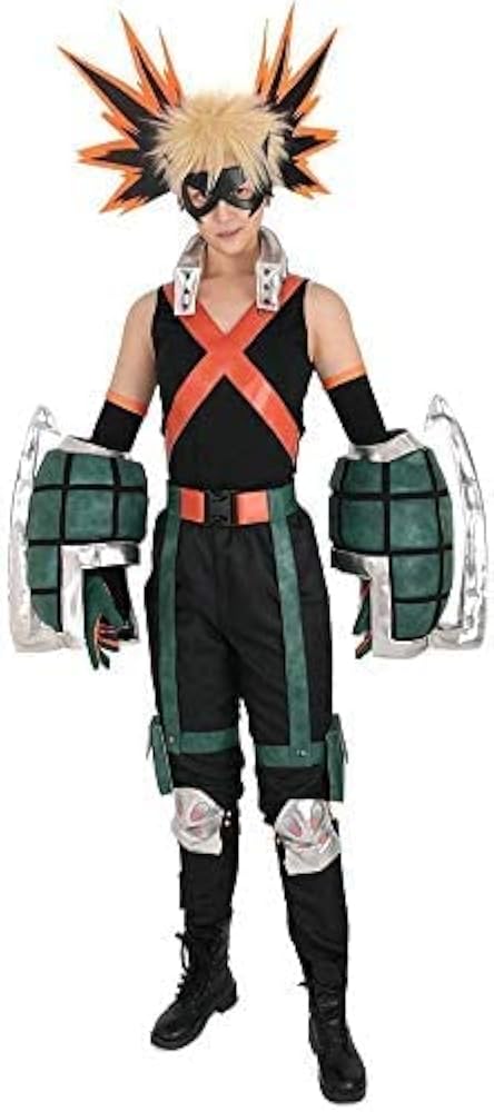 Amazon.co.jp: [CHEN YU] 爆豪勝己 コスプレ コスチューム ヒーロー