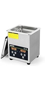 Amazon.co.jp: LACHOI 超音波洗浄機 業務用 4.5L 卓上型 40KHz 超音波