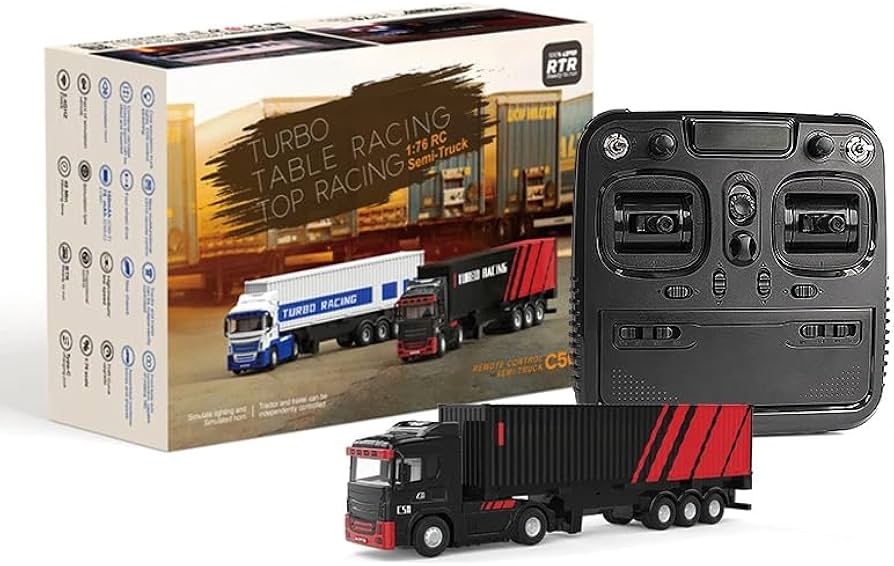Amazon.co.jp: Turbo RC C50 ラジコントラック けん引トラック 2.4GHz