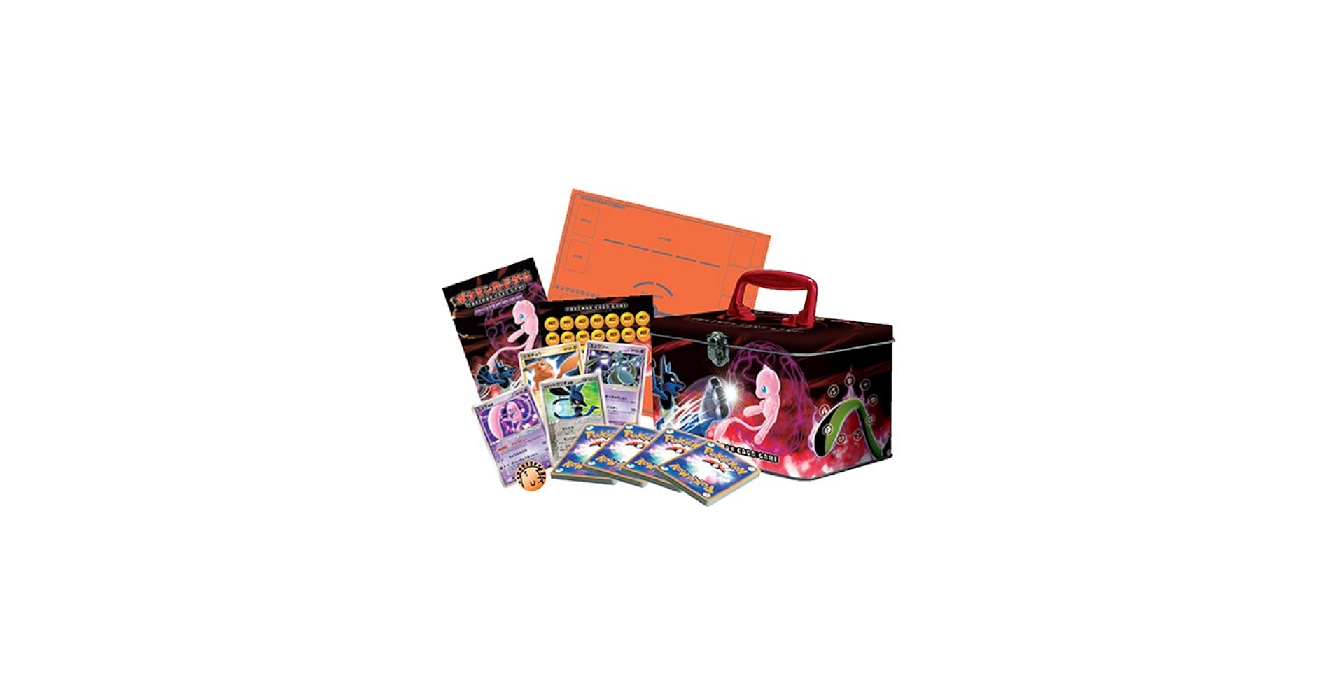 Amazon.co.jp: ポケモンカードゲーム ギフトボックス ミュウ・ルカリオ