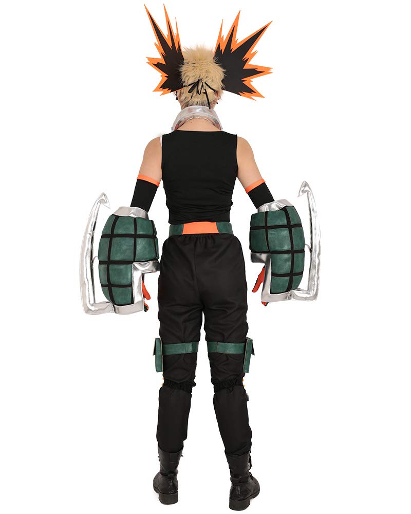 Amazon.co.jp: Miccostumes 男性 学生 コスプレ コスチューム ヒーロー