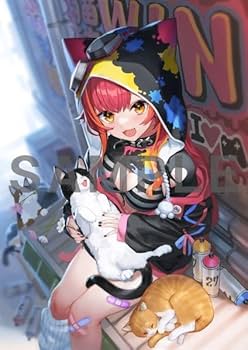 Amazon | 猫汰つな 誕生日記念2022 複製サイン入りポストカード 泉彩