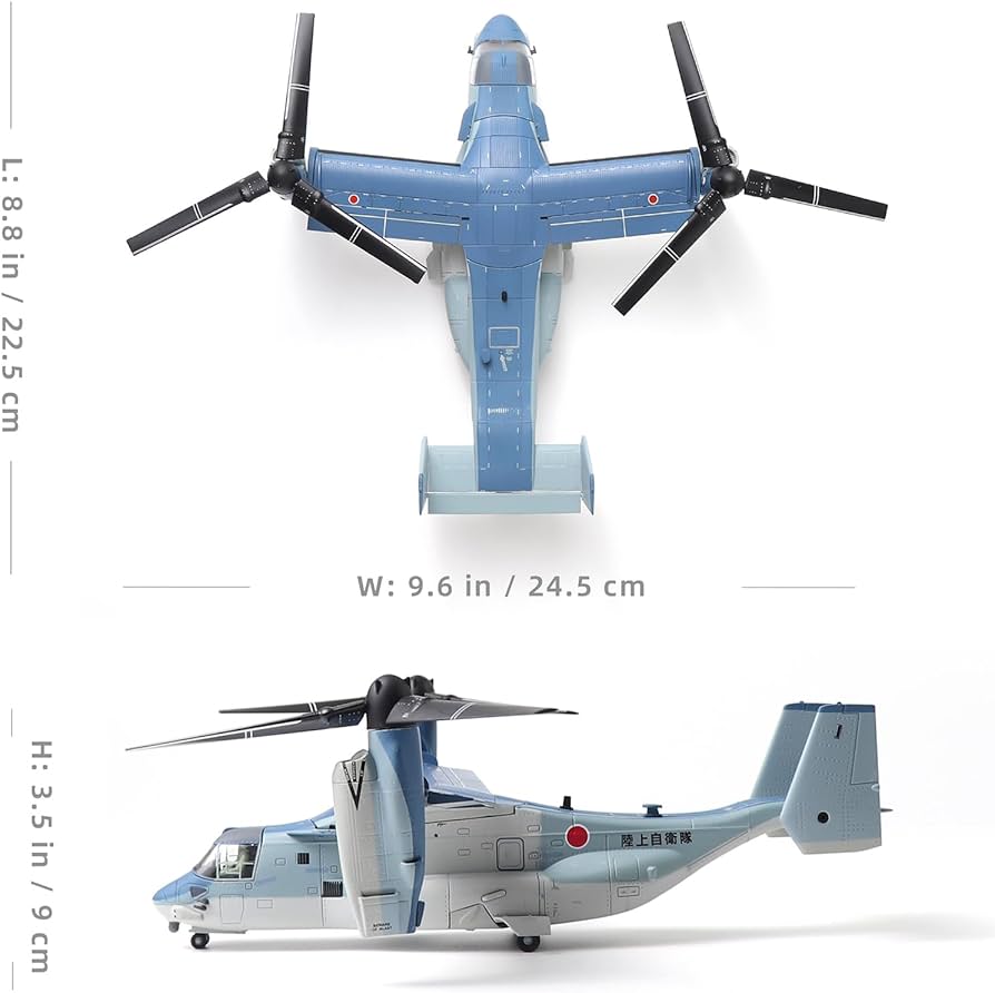 Amazon.com: NUOTIE V-22 Osprey 1/72 Scale Model Aircraft Kits