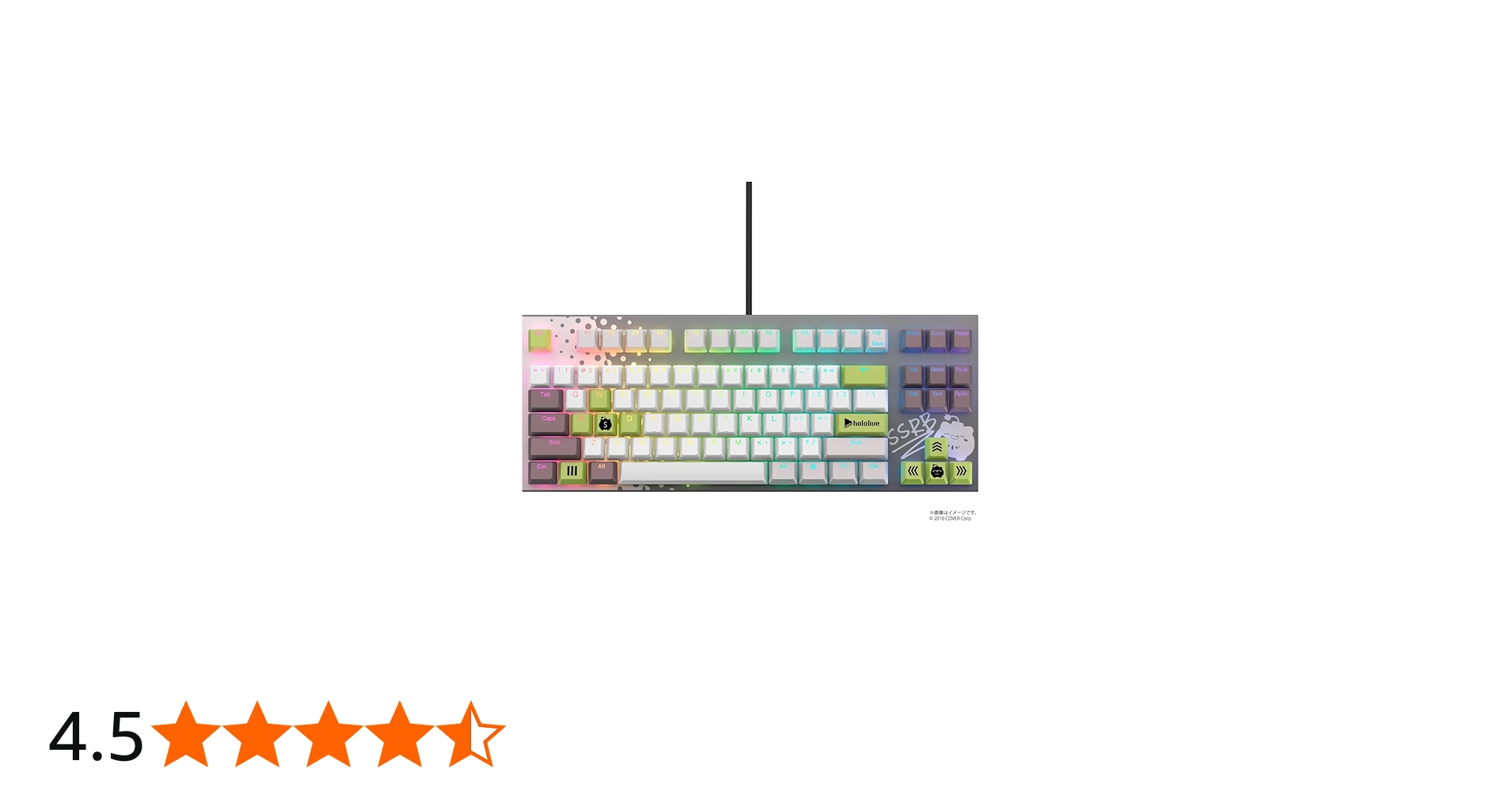 Amazon.co.jp: 東プレ GX1 Keyboard 獅白ぼたん モデル 英語配列