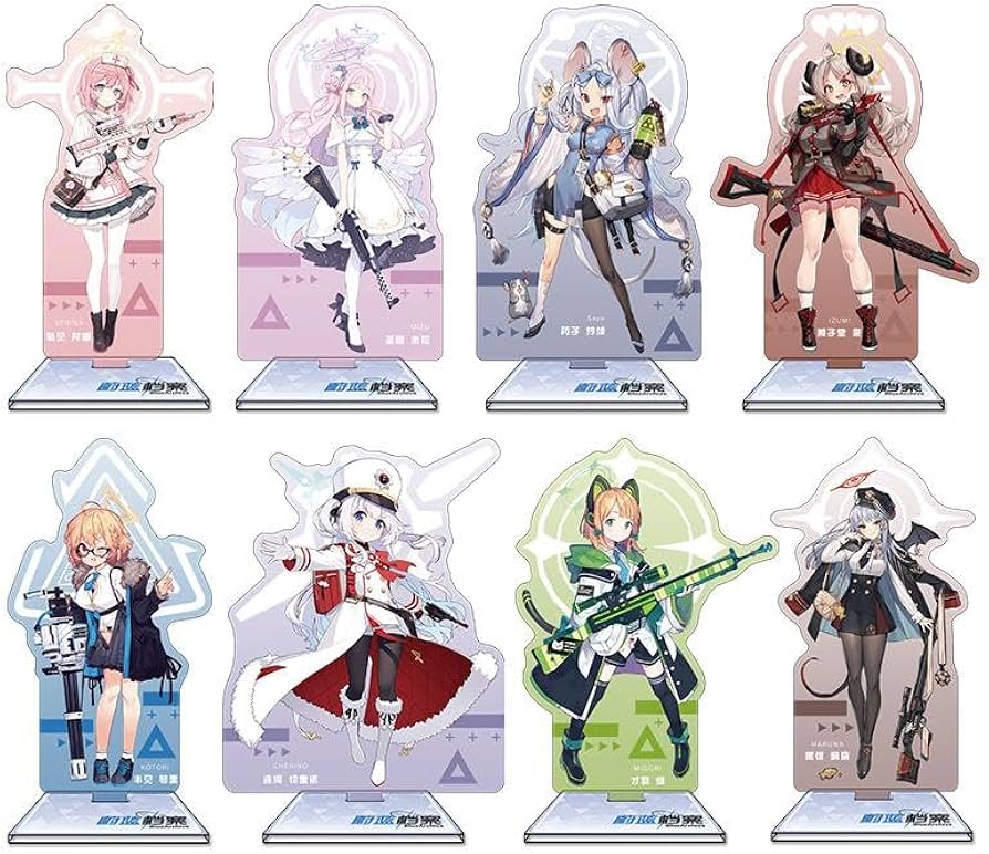 Amazon.co.jp: ブルーアーカイブ アクリルスタンド グッズ アクスタ