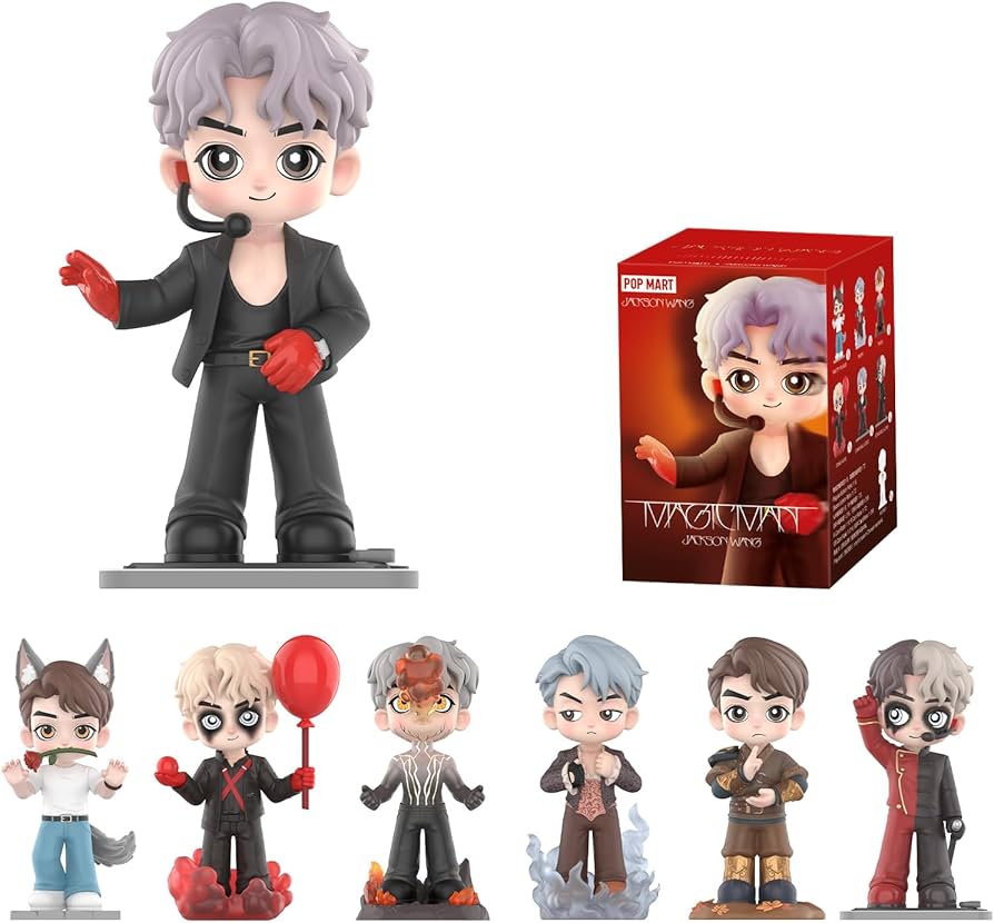 Amazon.co.jp: POP MART ジャクソンワンマジックマンシリーズ