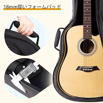 Amazon.co.jp: CAHAYA アコースティックギター ギグバッグ ネック
