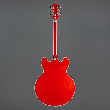 Amazon.com: Epiphone EXCLUSIVE Shinichi Ubukata ES-355, Cherry