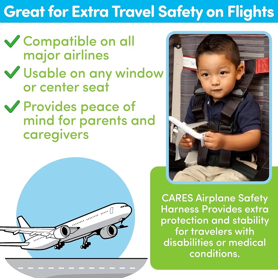 Cares Airplane Harness For Kids - Toddler Travel Restraint
