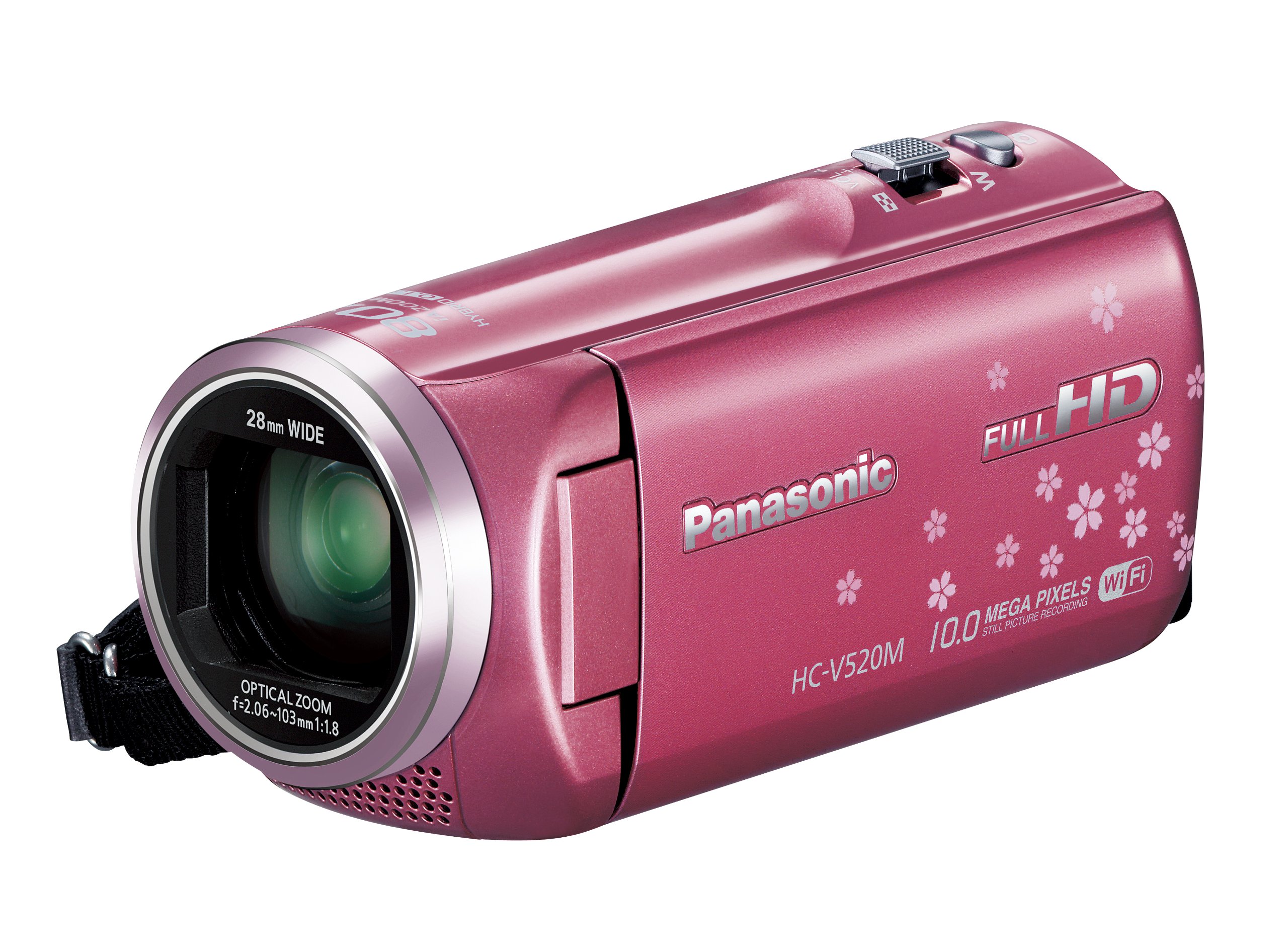 Amazon | パナソニック デジタルハイビジョンビデオカメラ V520 内蔵