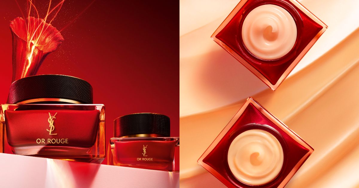 YSL」のプレミアムスキンケア“オールージュ”からクリームとアイ