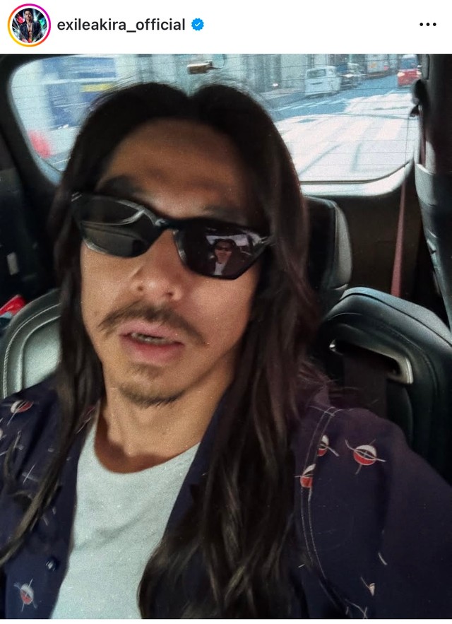 山にこもってた？」EXILEメンバー43歳、ロン毛＆髭面に激変「ワイルド