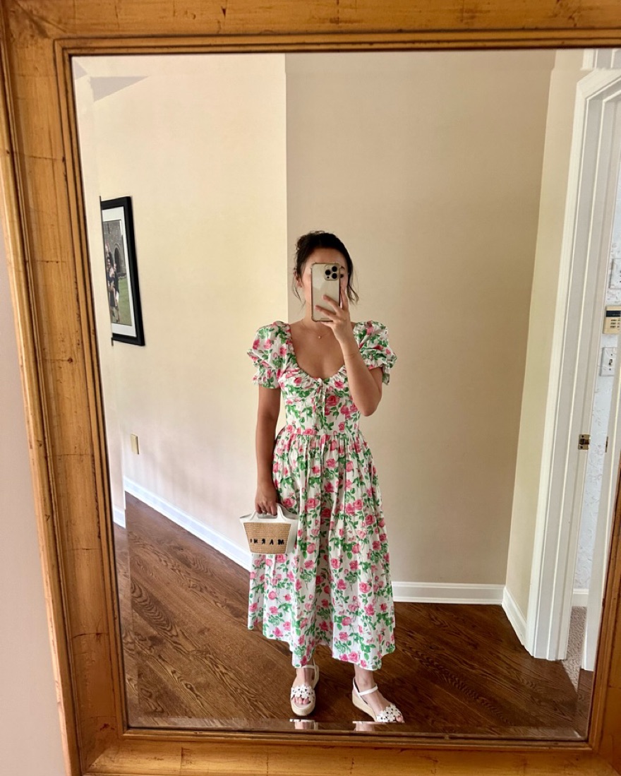 Hill House Home Ophelia Dress by Hill House Home - Pickle