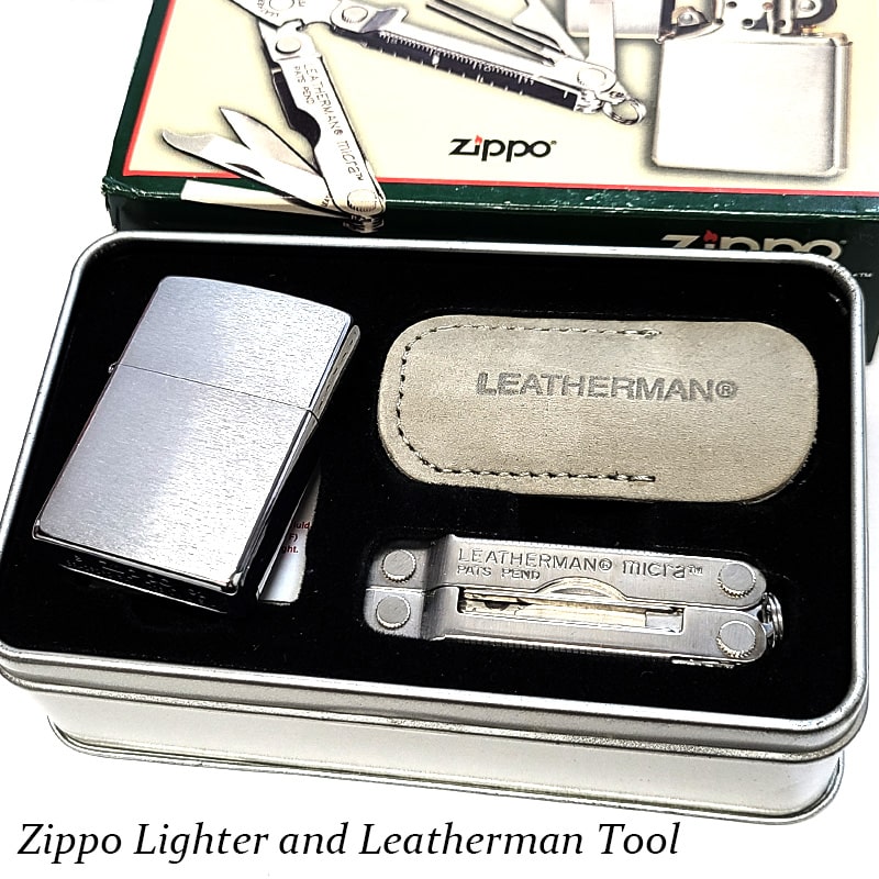 ZIPPO（ジッポー） 一点物 レザーマンツールセット ジッポーライター