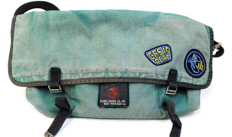 DE MARTINI* 3602 messenger bag (canvas navy) - BLUE LUG ONLINE STORE