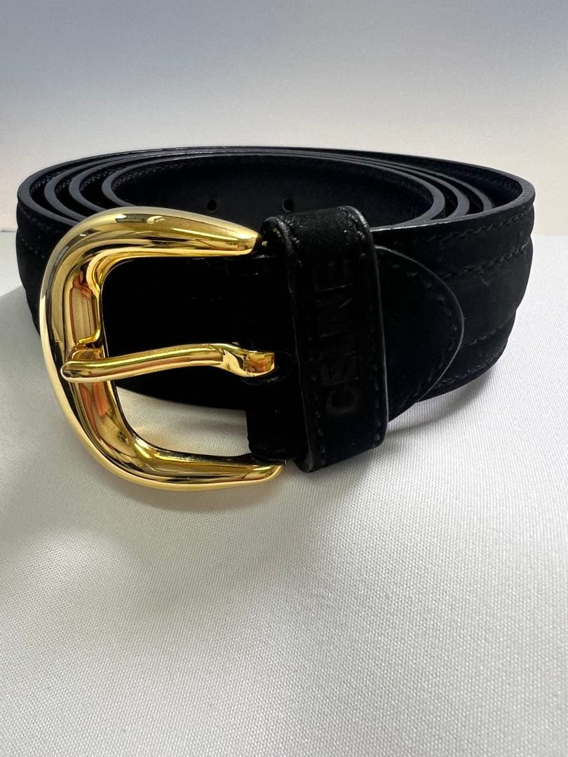 【ビンテージ】 オールドセリーヌ メンズ スエードベルト