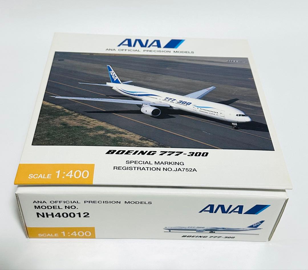 全日空商事 1/400 ANA 777-300 特別塗装 NH40012 1/400 B777-300 ANA 風塗装 JA752A [NH40012] 全日空商事/中古