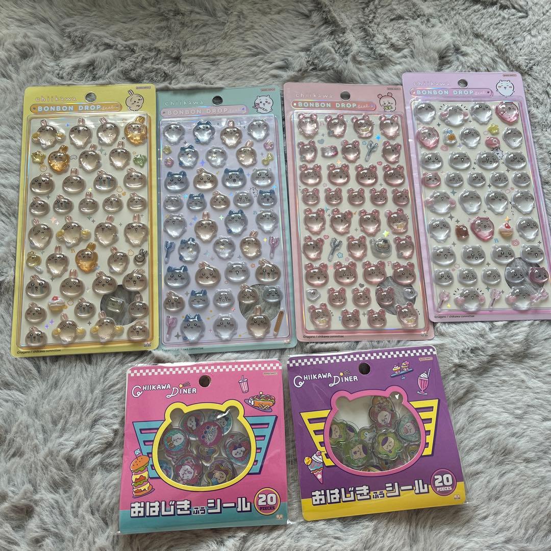 【正規品】ちいかわ シールセット ボンボンドロップシール おはじきシール サンスター文具 正規品 ちいかわ シール ちいかわ ボンボンドロップ