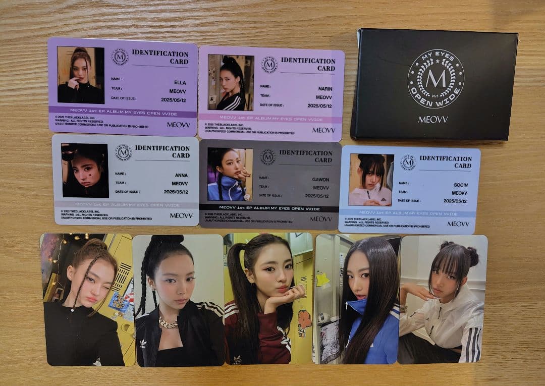 MEOVV ポップアップ MD ID CARD トレカ - メルカリ