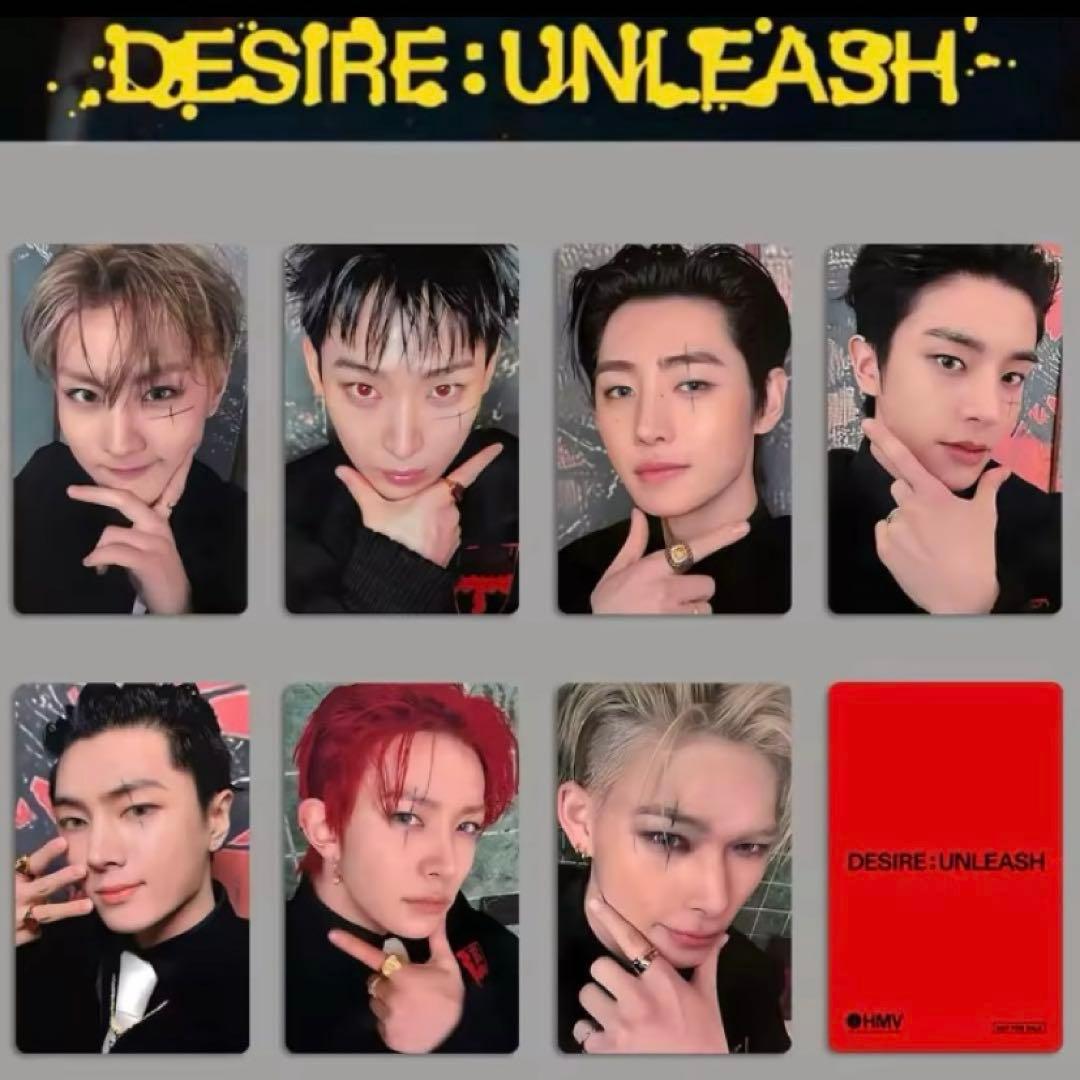 ENHYPEN HMV ラキドロ トレカ DESIRE 7種コンプセット ENHYPEN 6thミニアルバム『DESIRE : UNLEASH』《@Loppi・HMV限定特典