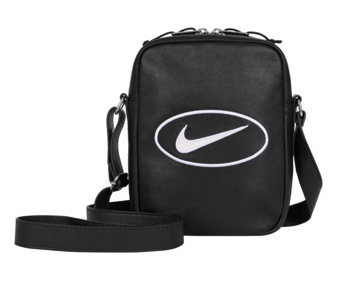 Supreme Nike Leather Shoulder Bag 黒 Supreme x Nike】Leather Shoulder Bag (Supreme/ショルダーバッグ