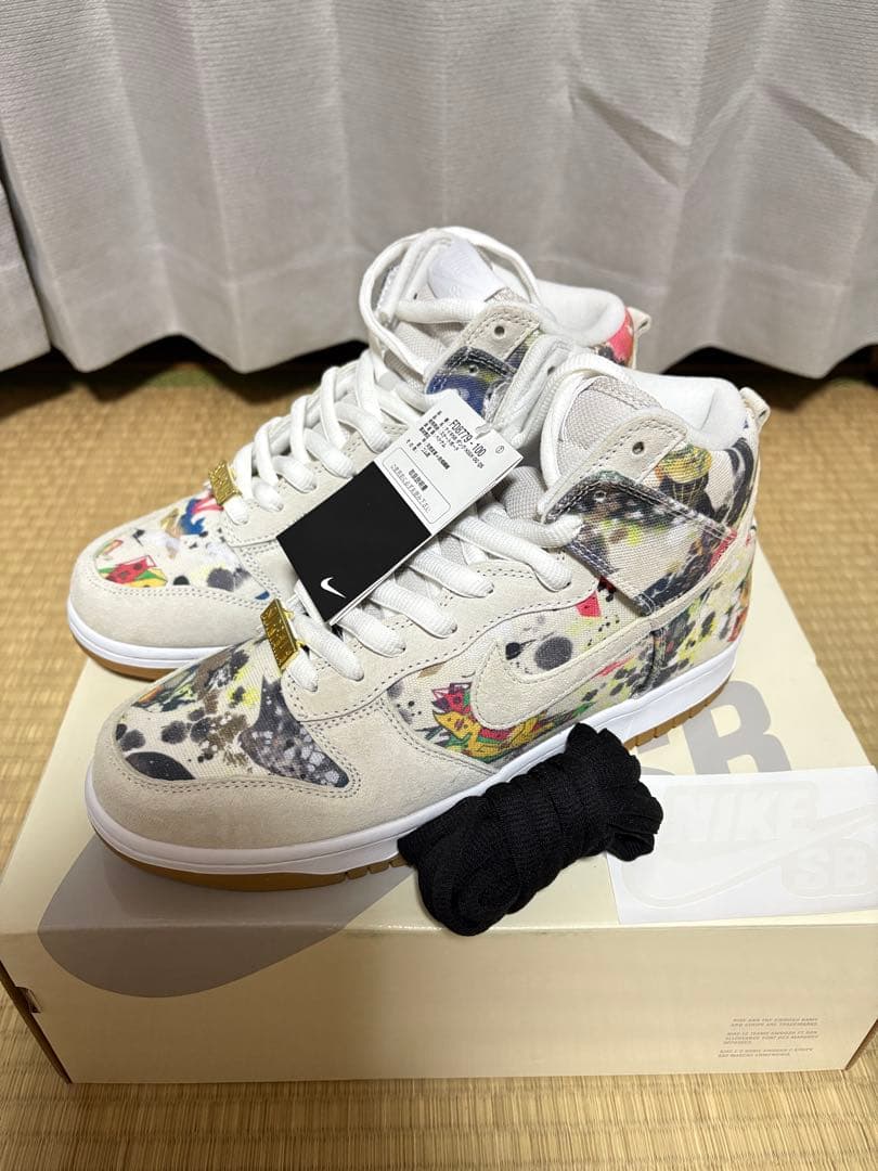靴 Supreme x Nike SB Dunk HighRammellzee