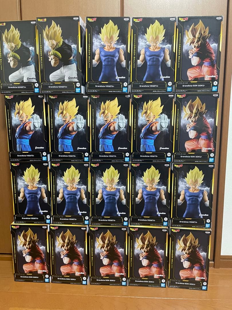 ドラゴンボール　grandista 悟空ベジータセット グランディスタ ドラゴンボール 悟空 ベジータ フィギュア セット