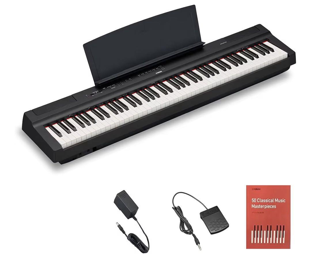 Yamaha P-125aB 電子ピアノ 88鍵 引き取り限定、配送不可