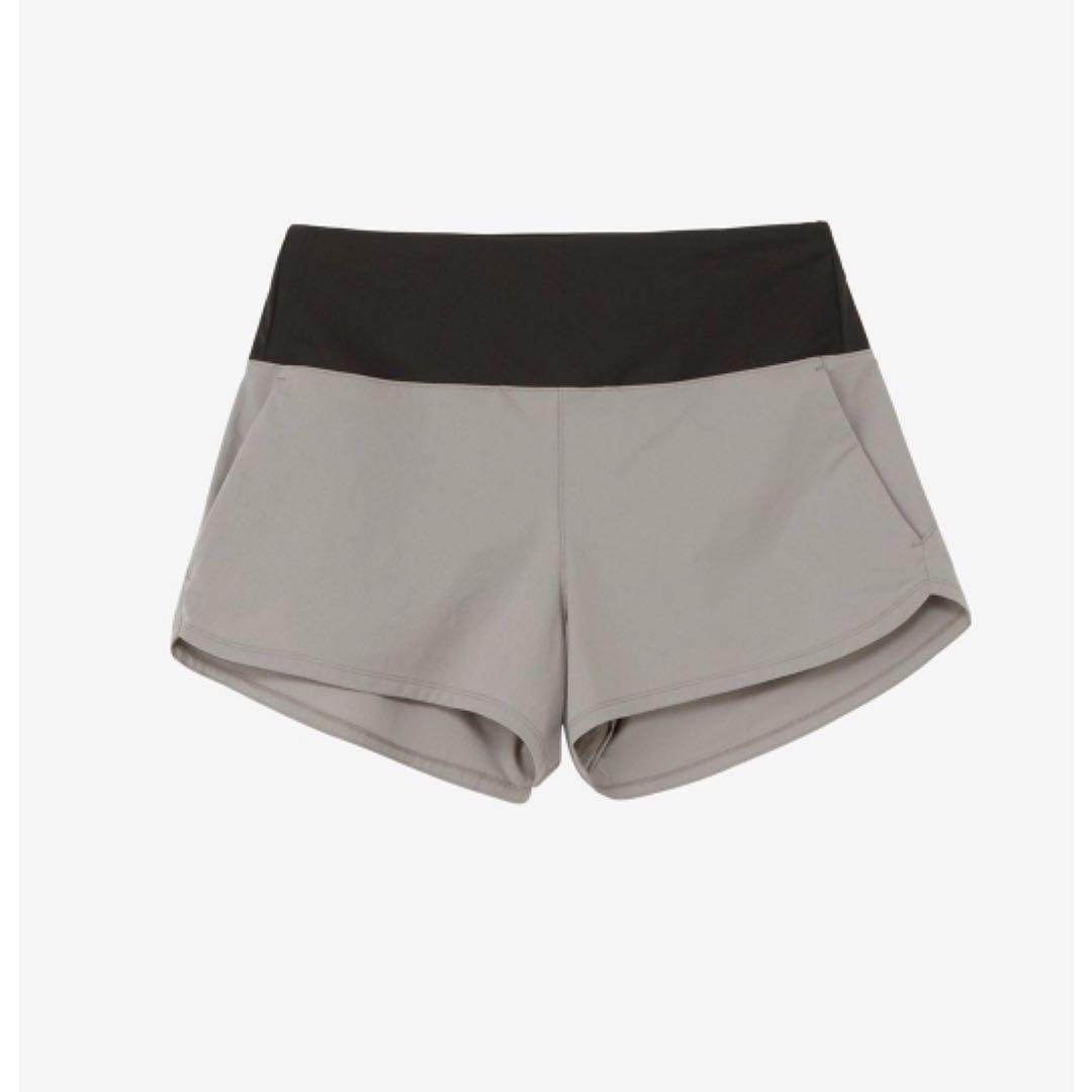 《美品》ellesse ショートパンツ グレー XL Stretch Woven