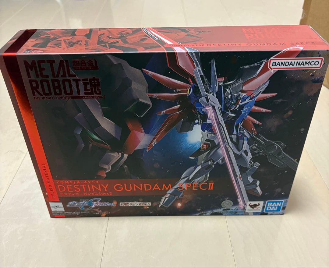 t*y様 メタルロボット魂　デスティニーガンダムspec ii 光の翼エフェクト METAL ROBOT魂 ＜SIDE MS＞ デスティニーガンダムSpecII専用光の翼