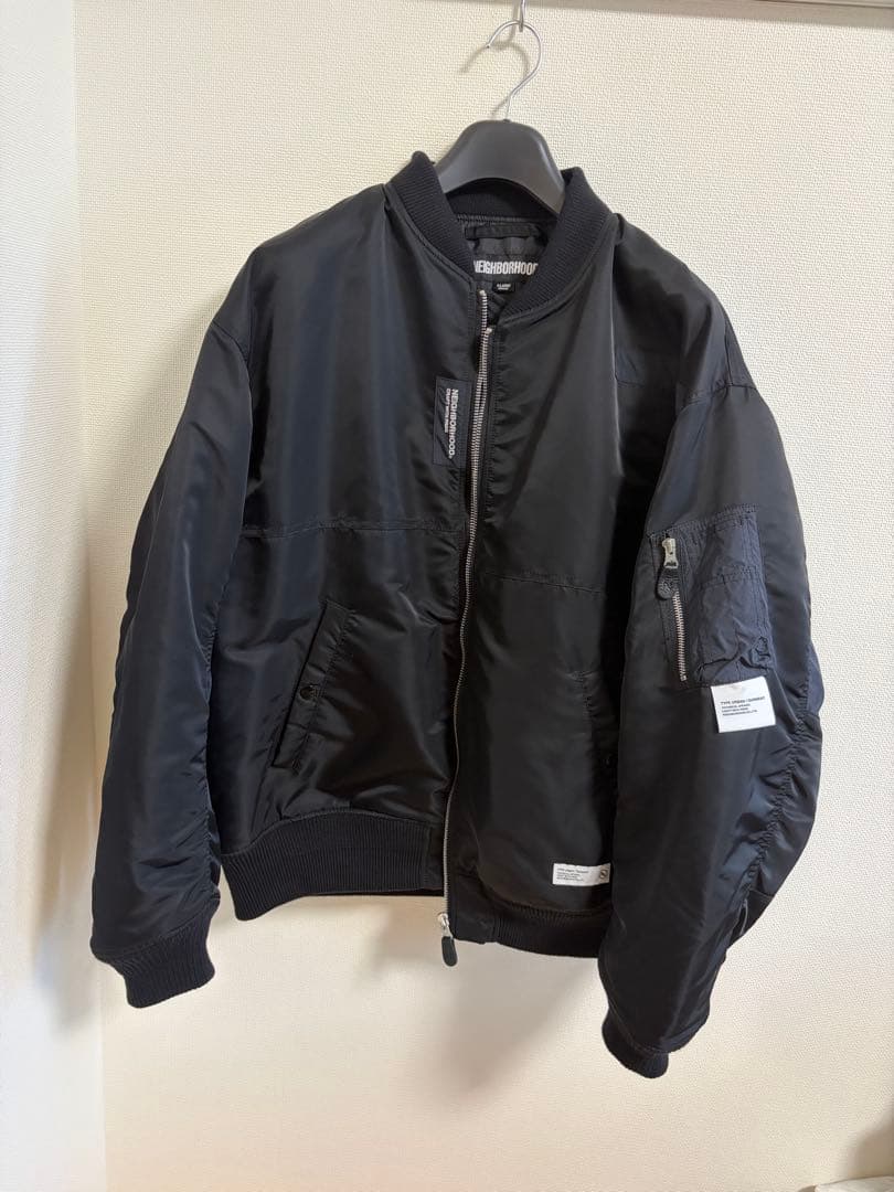 ジャケット・アウター NEIGHBORHOOD MA-1 FLIGHT JACKET NEIGHBORHOOD】MA-1 FLIGHT JACKET MOD フライトジャケット