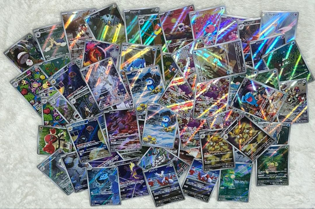 あ*ケ様 ポケモンカード　【AR】 75枚　まとめ売り　全スリーブ付き 2024年10月18日（金）発売の「ポケモンカード公式サプライ（スリーブ等