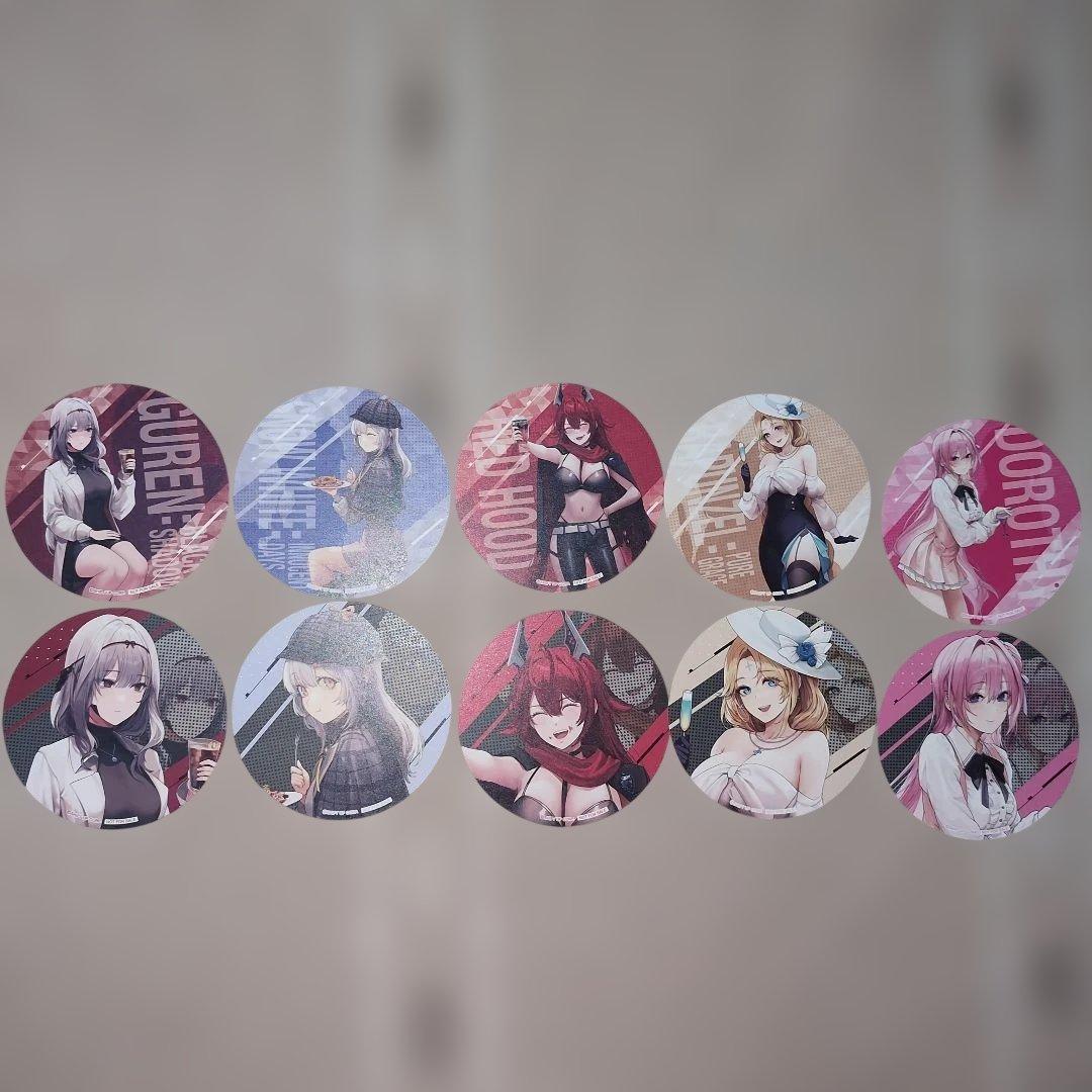 【非売品　コンプリートセット】勝利の女神 NIKKE× HUBコラボ　コースター