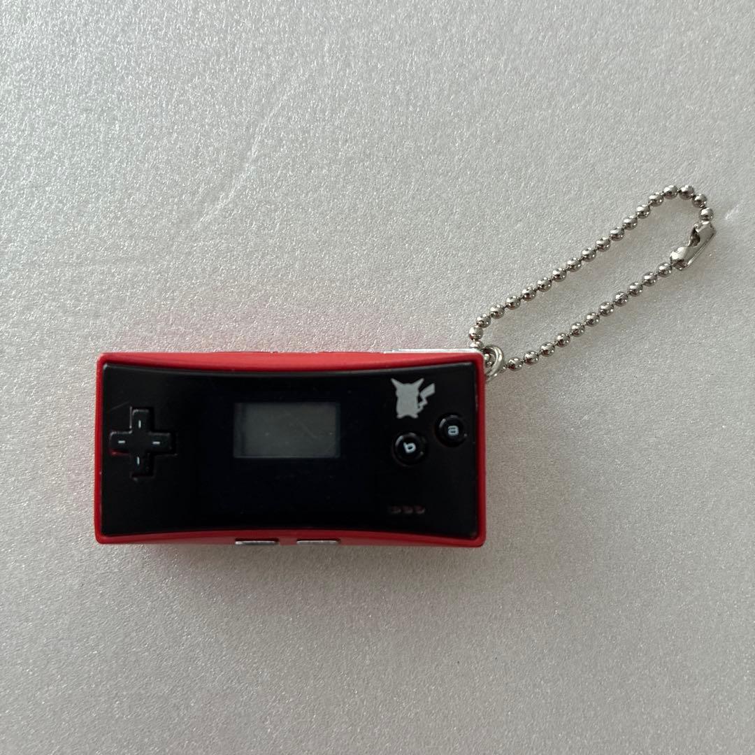ミニチュアキーホルダー ゲームボーイミクロ　ポケモンセンター